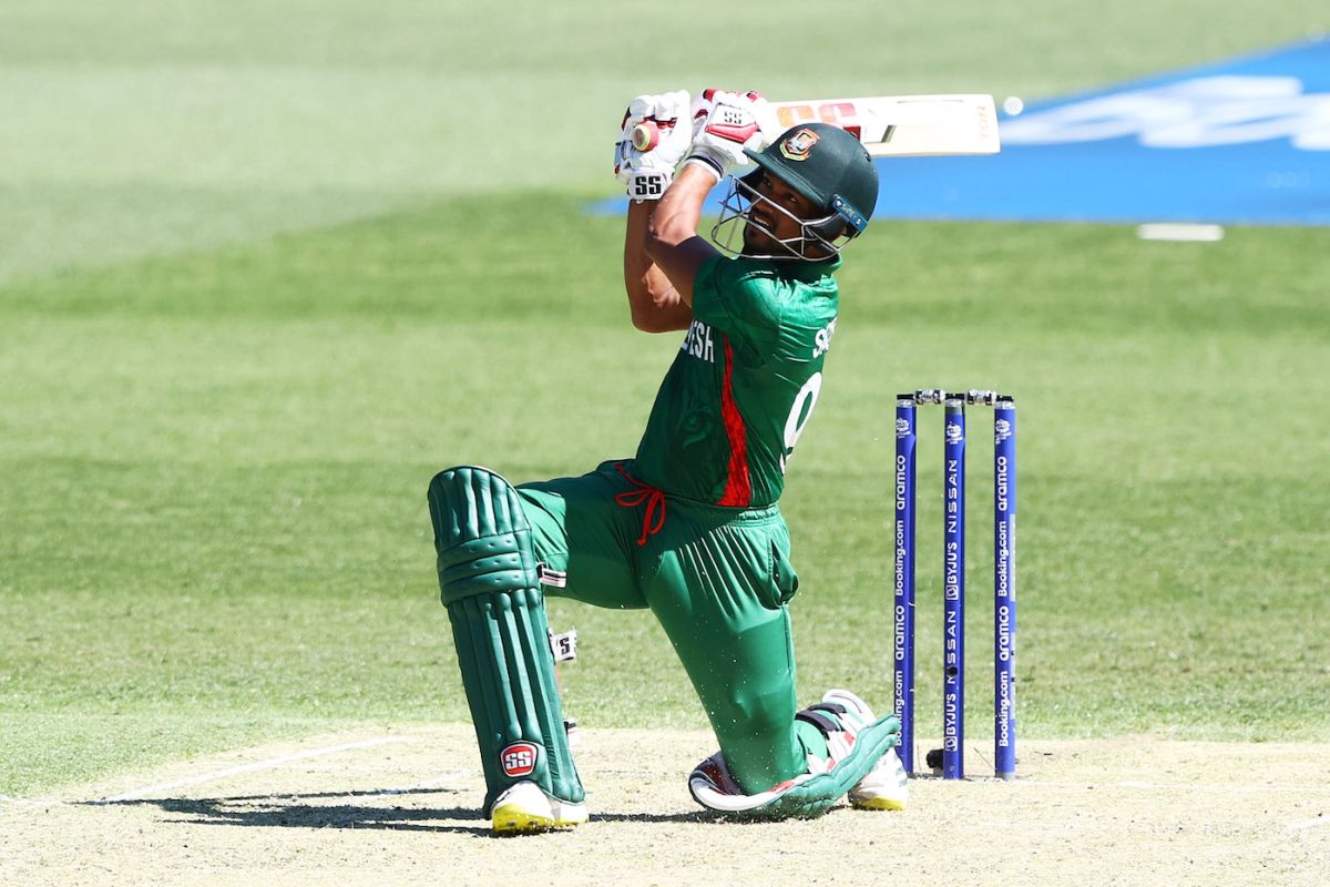 Najmul Hossain Shanto accelerated after getting to his halfcentury