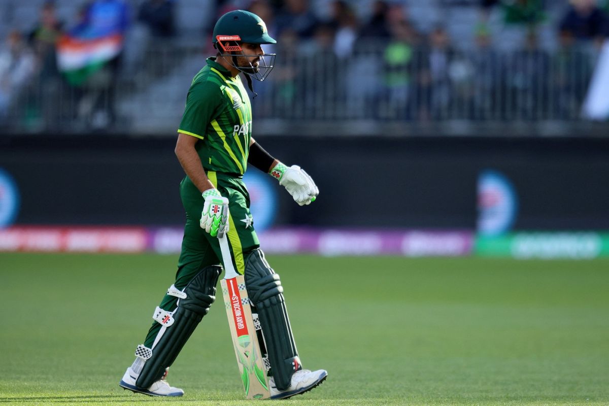 Babar Azam walks off after being run-out | ESPNcricinfo.com