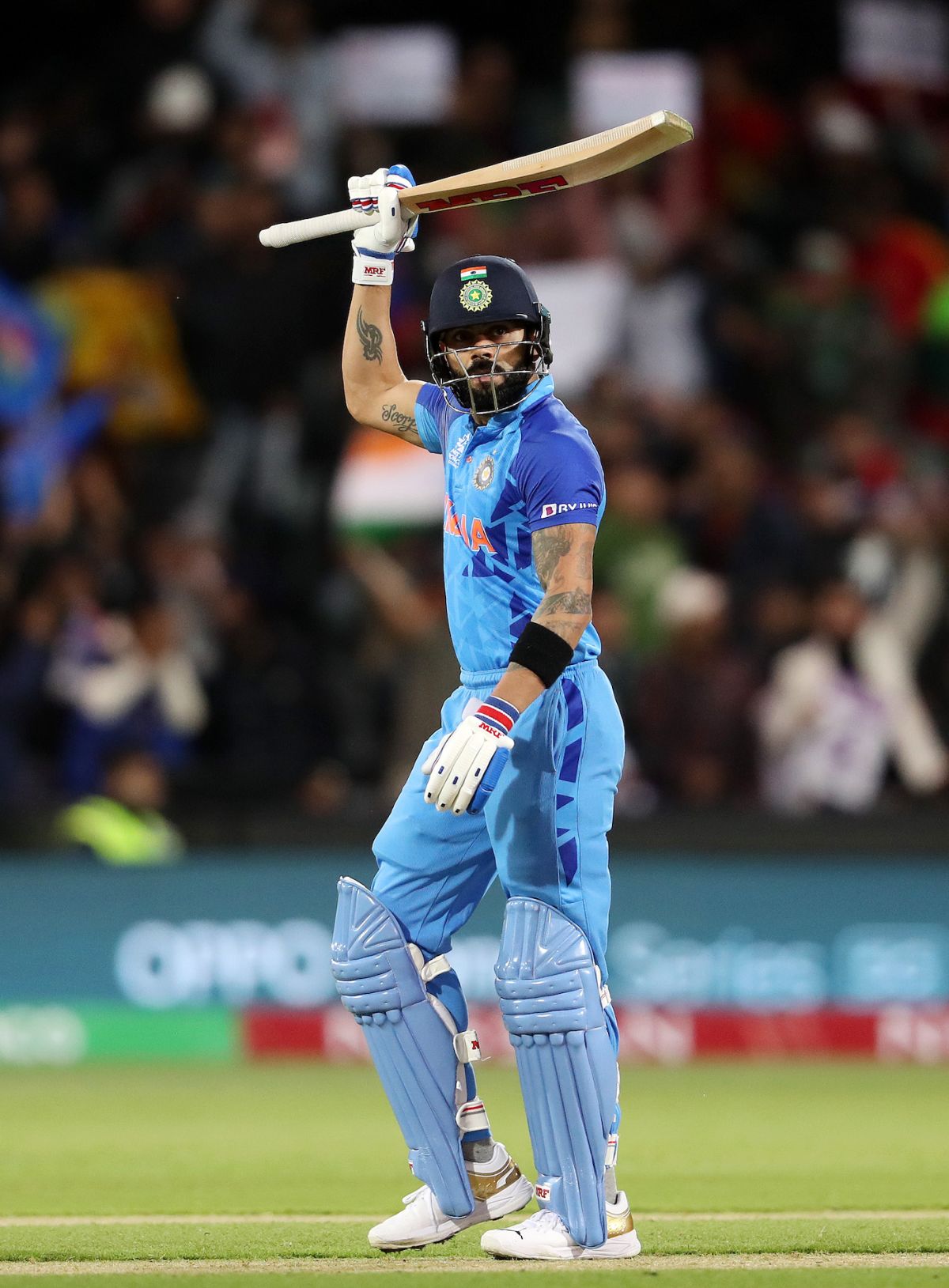 Virat Kohli brought up his third half-century of the tournament, Bangladesh vs India, T20 World Cup, Adelaide, November 2, 2022