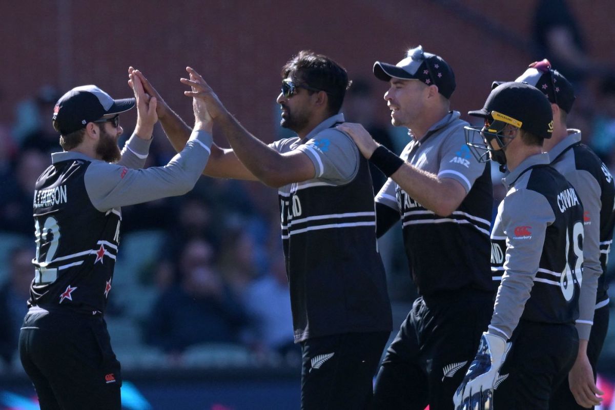 Ish Sodhi finished with figures of 2 for 31, Ireland vs New Zealand, ICC Men's T20 World Cup 2022, Adelaide, November 4, 2022
