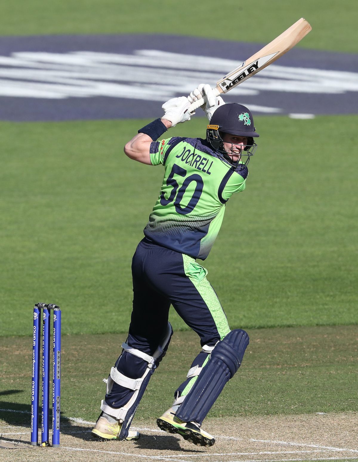 George Dockrell made a 15-ball 23, Ireland vs New Zealand, ICC Men's T20 World Cup 2022, Adelaide, November 4, 2022
