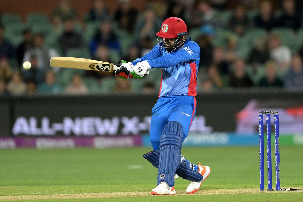 Rashid Khan's late blitz kept Afghanistan in the game, Afghanistan vs Australia, ICC Men's T20 World Cup 2022, Adelaide, November 4, 2022
