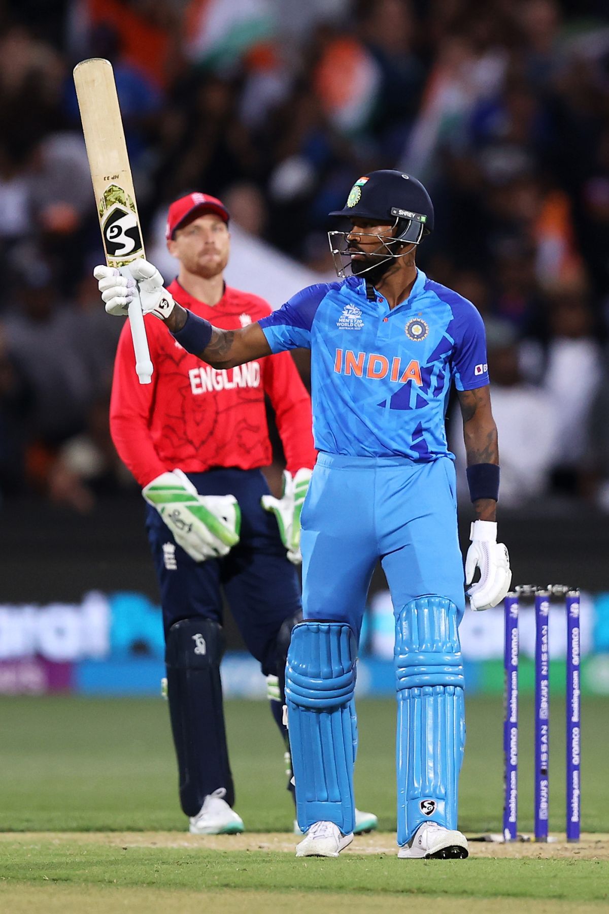 Hardik Pandya powered India at the death with 63 off 33