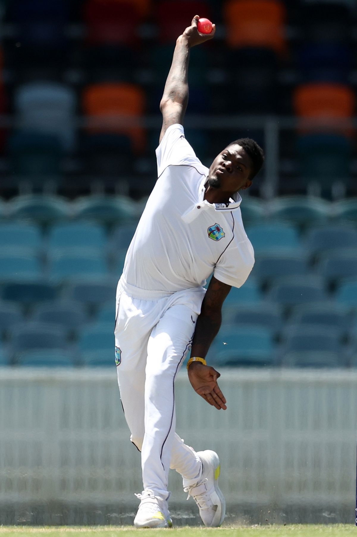 Alzarri Joseph picked up four first-innings wickets, Prime Minister's XI vs West Indies, Tour match, 2nd day, Canberra, November 24, 2022
