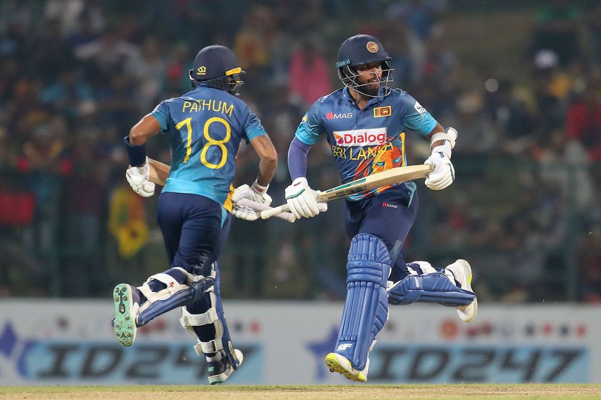 Pathum Nissanka and Kusal Mendis got Sri Lanka off to a quick start in reply to Afghanistan's 313, Sri Lanka vs Afghanistan, 3rd ODI, Pallekele, November 30, 2022