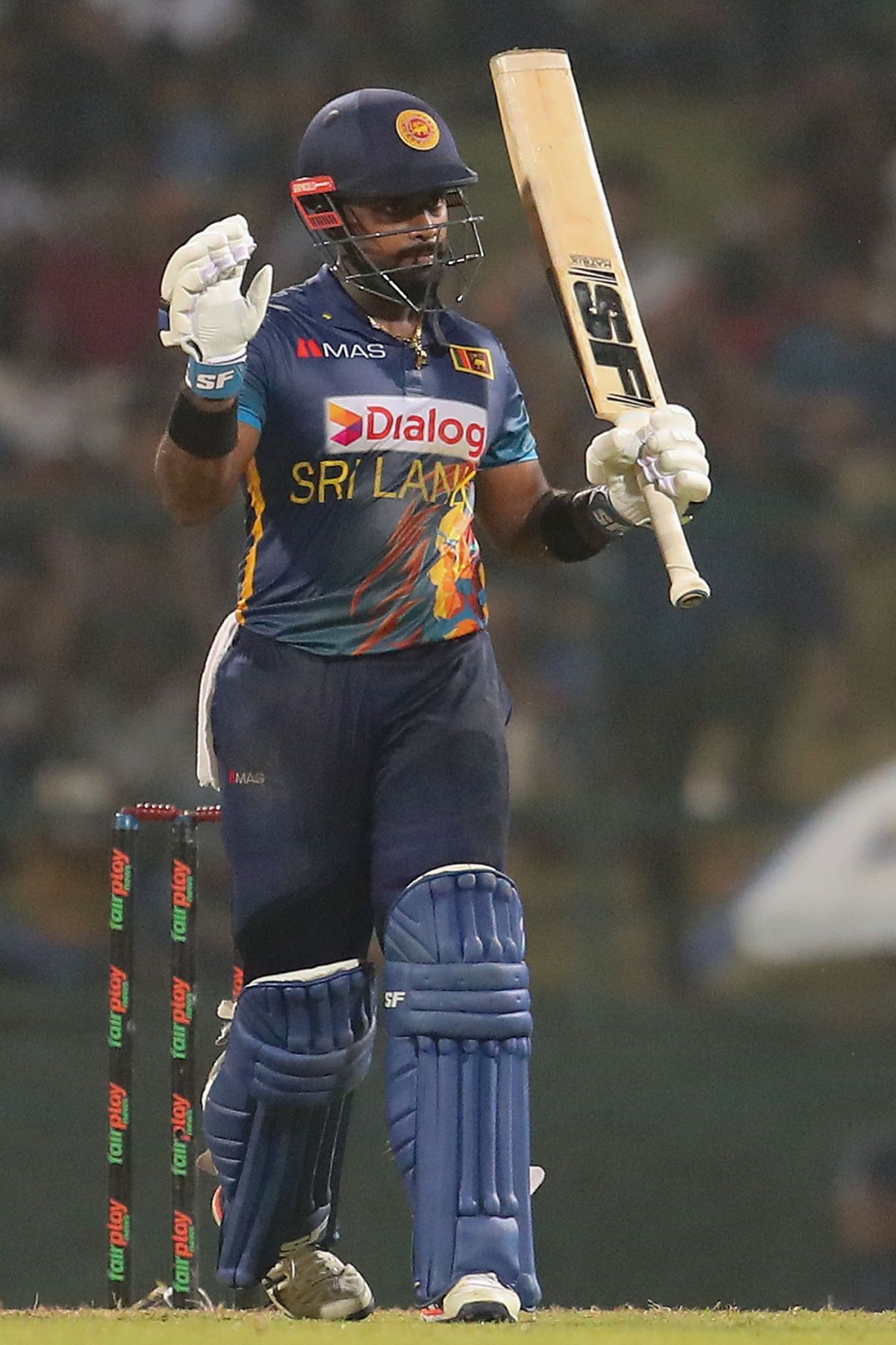 Charith Asalanka stroked 83 off 72 balls to take Sri Lanka home, Sri Lanka vs Afghanistan, 3rd ODI, Pallekele, November 30, 2022