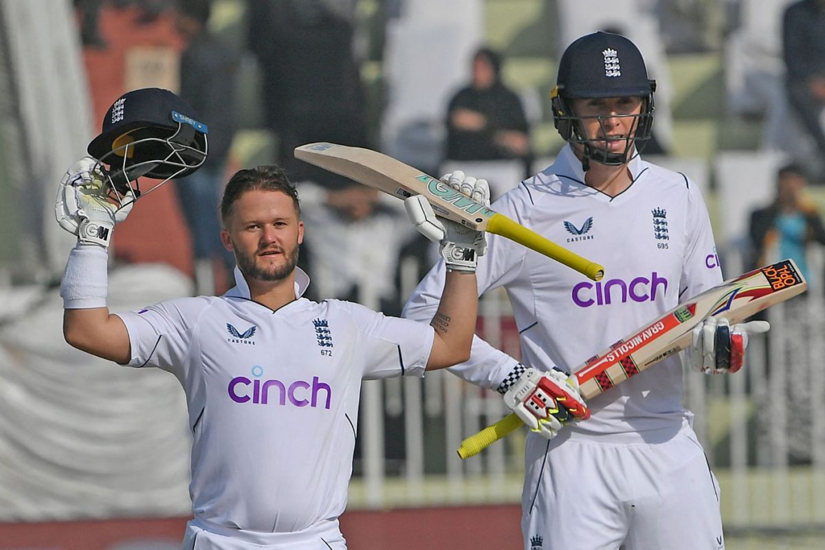 Ben Duckett and Zak Crawley both made hundreds in a flying start for England, Pakistan vs England, 1st Test, Rawalpindi, 1st day, December 1, 2022