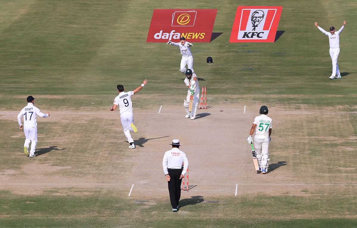 Babar Azam Had His Off Stump Pegged Back By Ollie Robinson ...