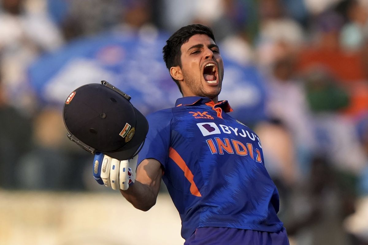 Shubman Gill Brought Up His Double-century In 145 Deliveries ...