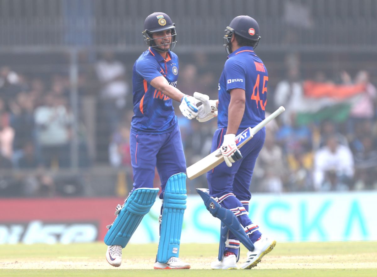 Shubman Gill Went Toe To Toe With Rohit Sharma Espncricinfo Shubman Gill Went Toe To Toe With Rohit Sharma Espncricinfo
