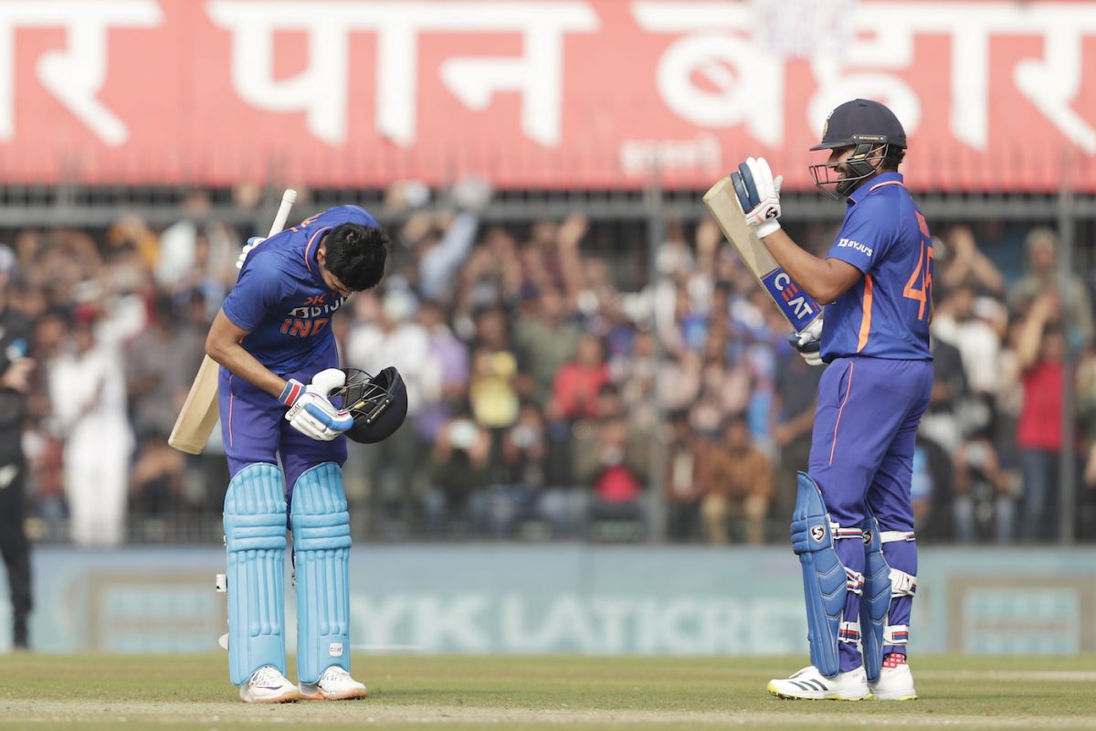 Shubman Gill Celebrates Another Hundred Espncricinfo Shubman Gill Celebrates Another Hundred Espncricinfo