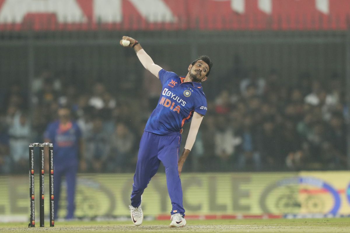 Yuzvendra Chahal in action | ESPNcricinfo.com