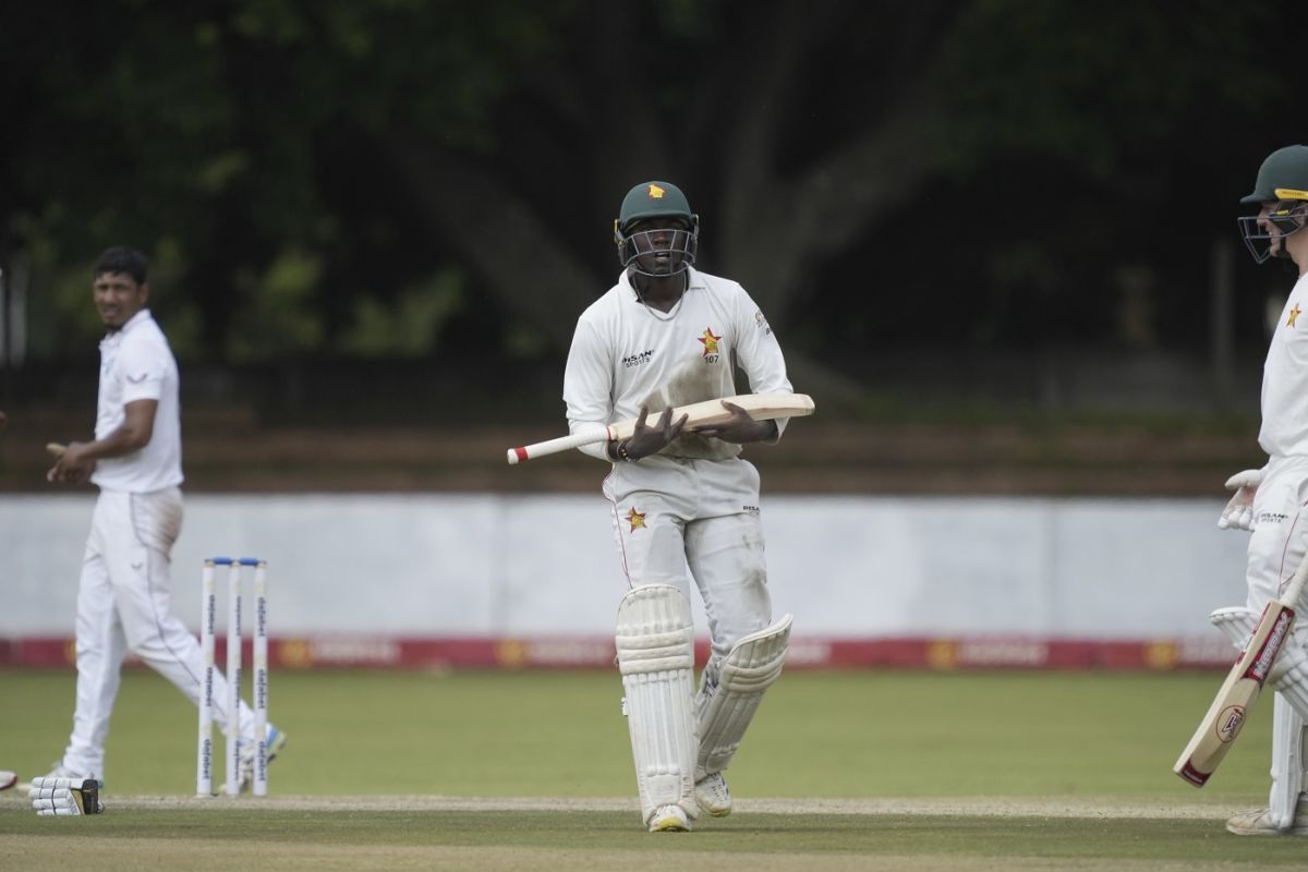 Brandon Mavuta Scored His Maiden Test Half-century | ESPNcricinfo.com