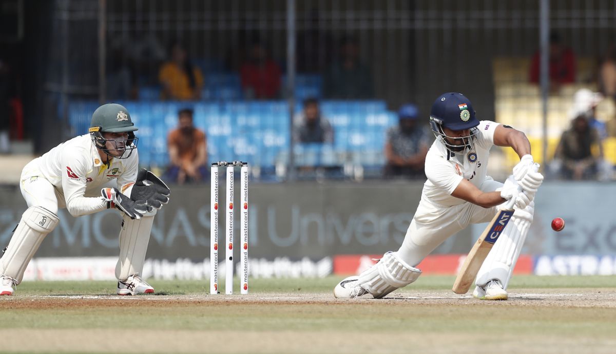 Cheteshwar Pujara Cuts Off The Back Foot Espncricinfo Com