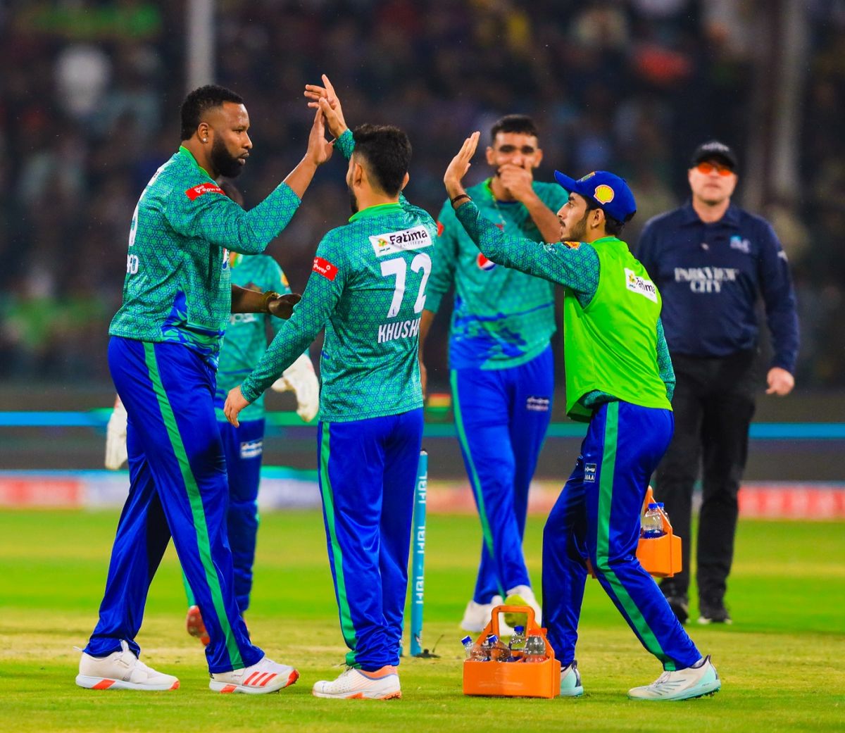 Kieron Pollard celebrates a wicket | ESPNcricinfo.com