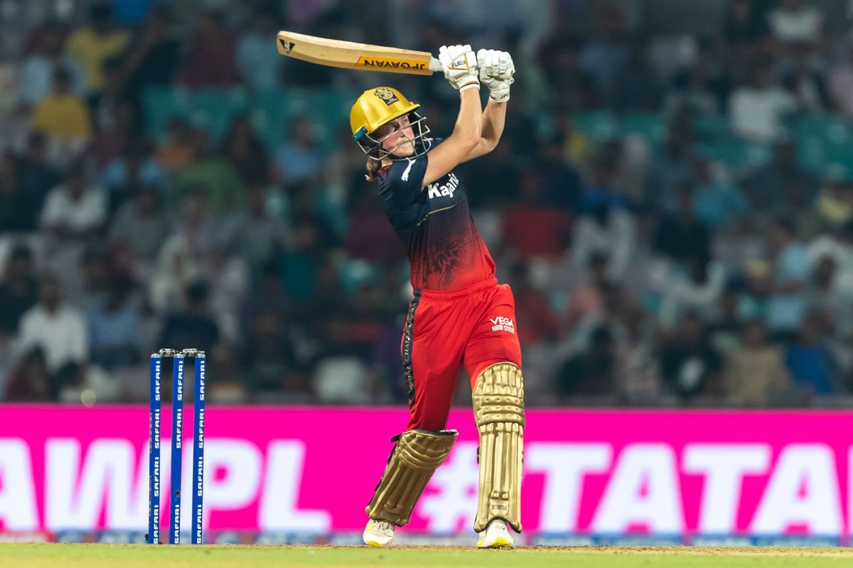 Ellyse Perry scored her second WPL fifty in a row, Delhi Capitals vs Royal Challengers Bangalore, WPL, Navi Mumbai, March 13, 2023