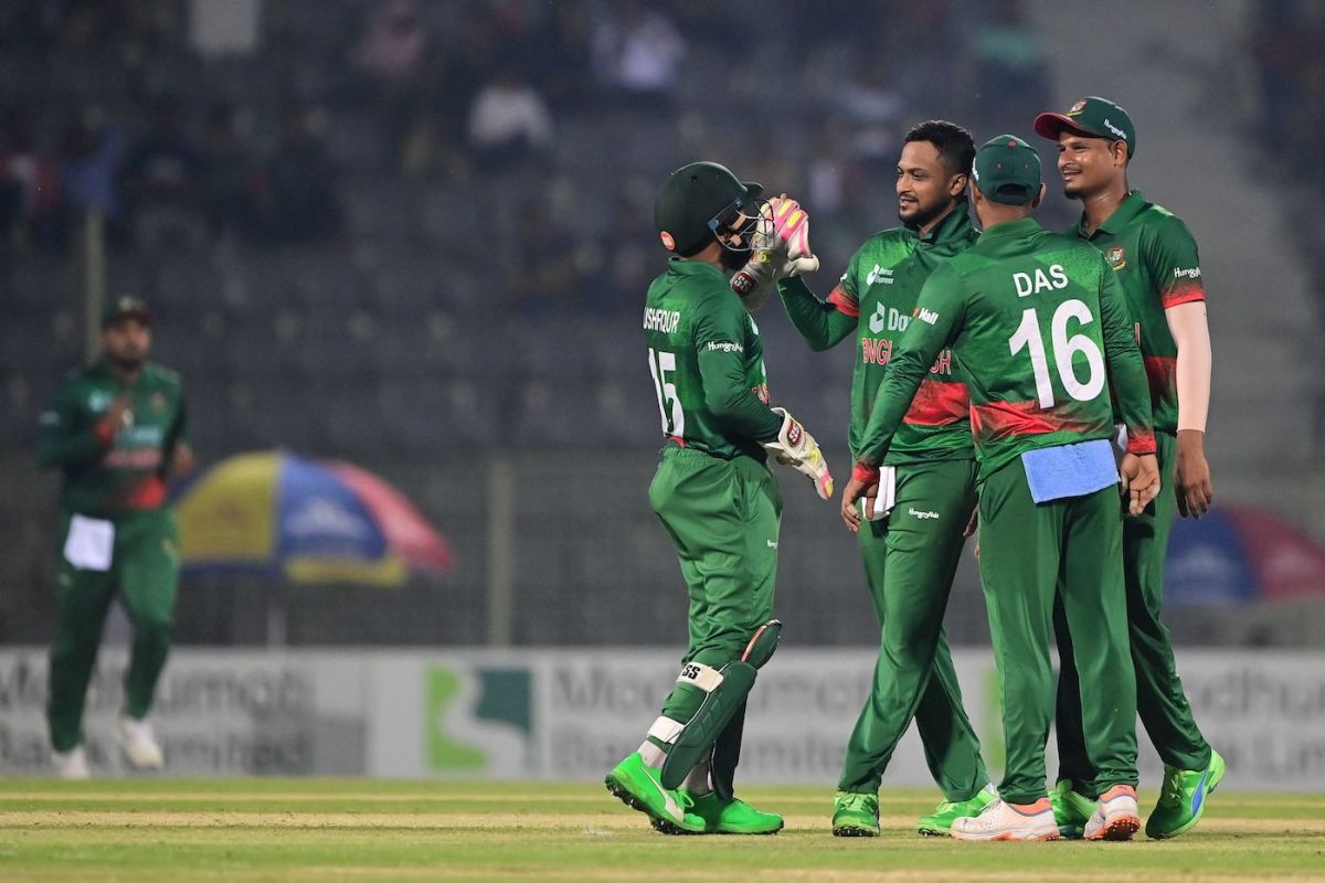 Shakib Al Hasan made the opening breakthrough, Bangladesh vs Ireland, 1st ODI, Sylhet, March 18, 2023
