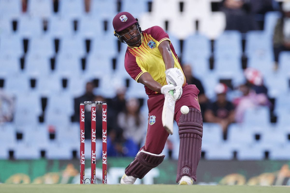 Johnson Charles' 14-ball 28 kept the momentum flowing, South Africa vs West Indies, 1st T20I, Centurion, March 25, 2023