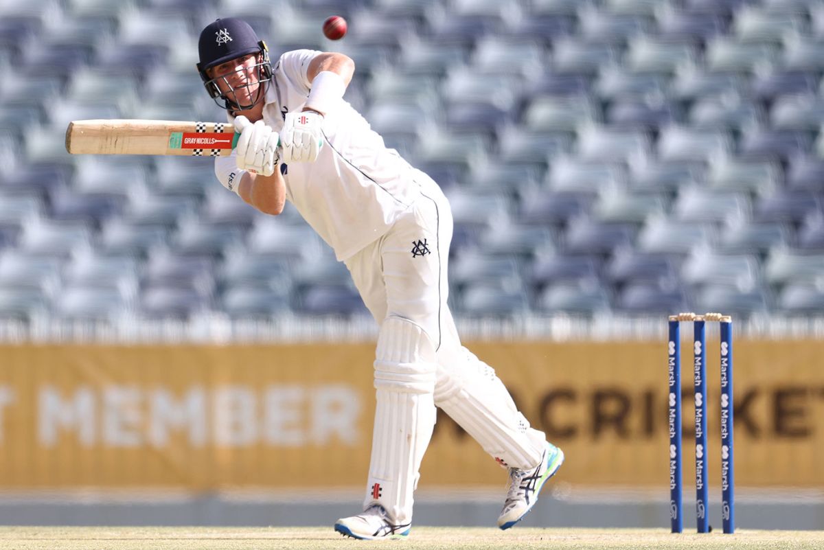 Will Sutherland played an aggressive innings, Western Australia vs Victoria, Sheffield Shield, Final, WACA, March 26, 2023