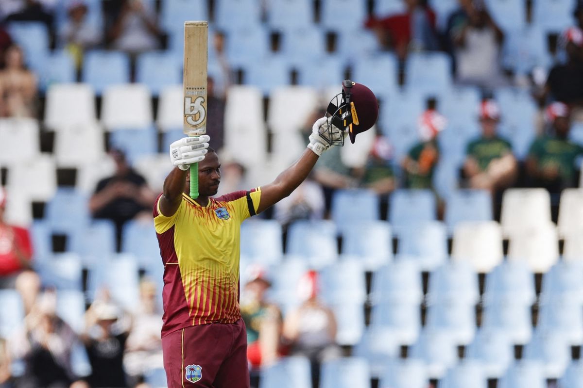 Johnson Charles slammed a 39-ball century, South Africa vs West Indies, 2nd T20I, Centurion, March 26, 2023