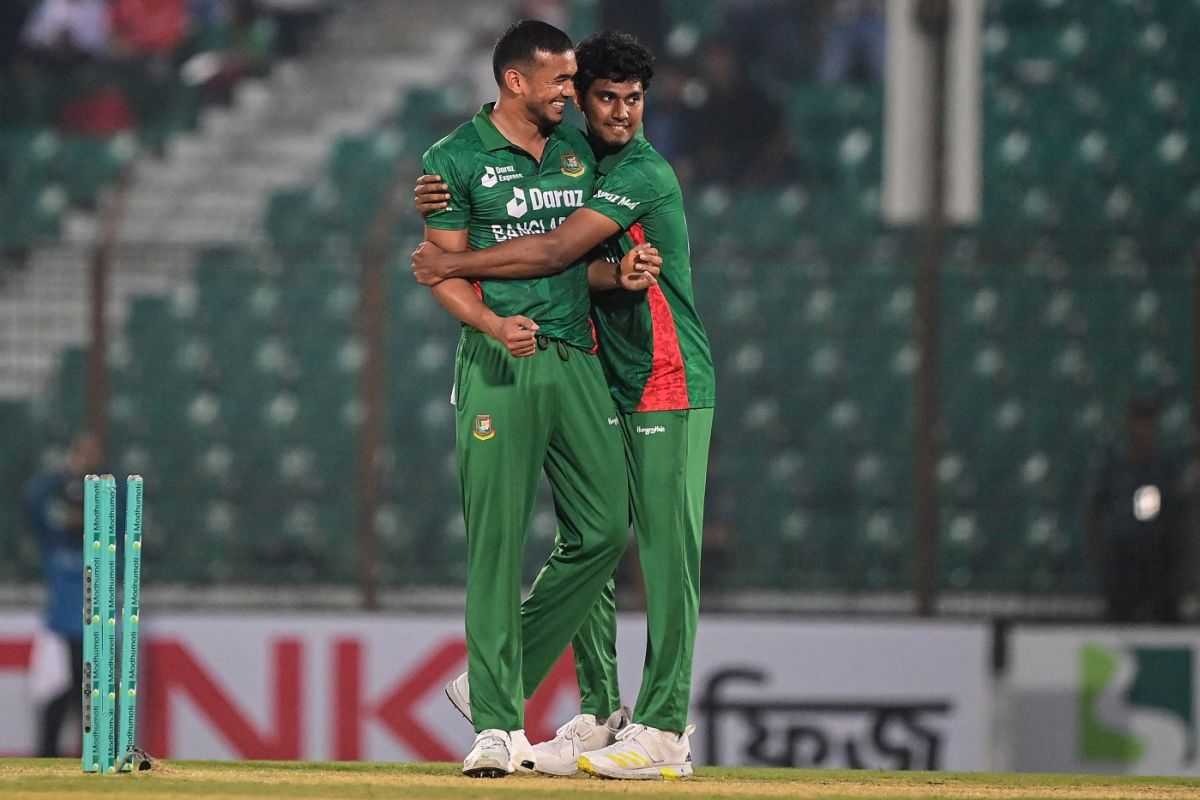 Taskin Ahmed struck thrice in his first over, Bangladesh vs Ireland, 1st T20I, Chattogram, March 27, 2023