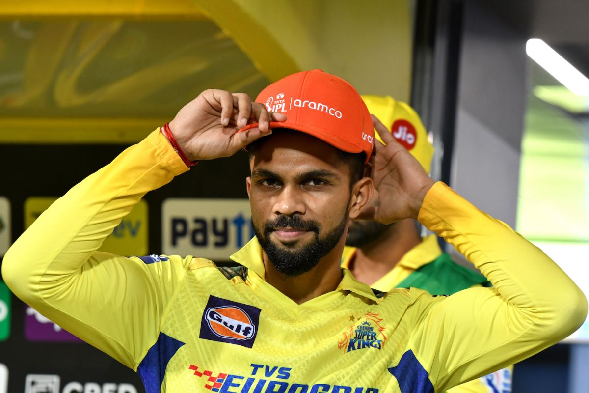 Ruturaj Gaikwad wears the Orange Cap