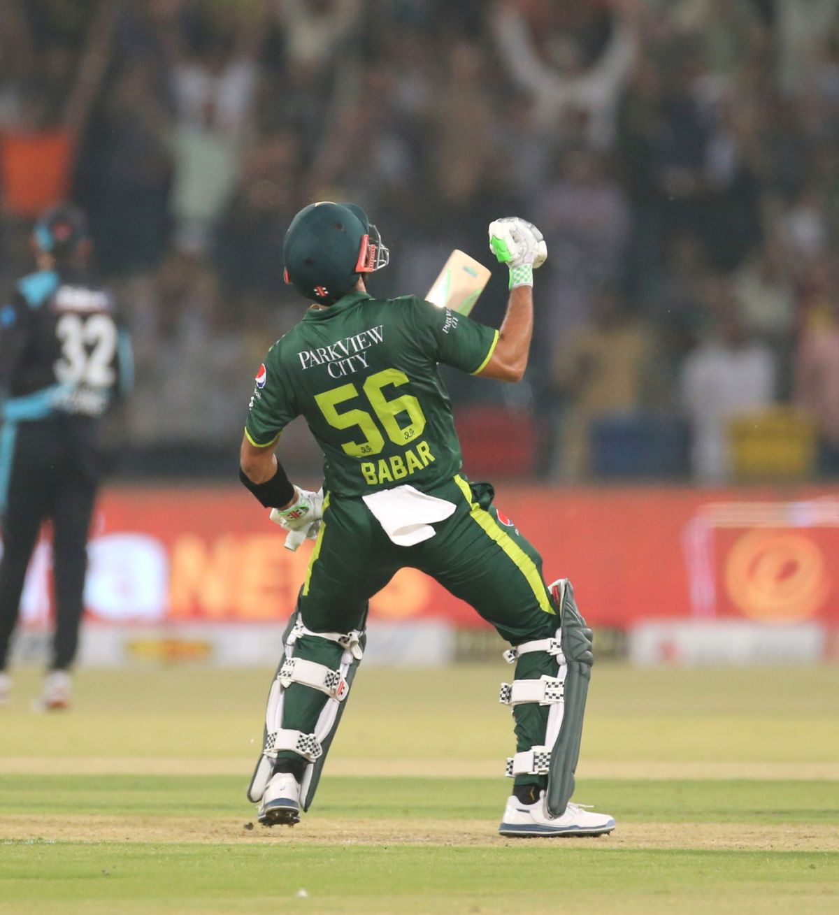 Babar Azam roars after getting to his ton, Pakistan vs New Zealand, 2nd T20I, Lahore, April 15, 2023