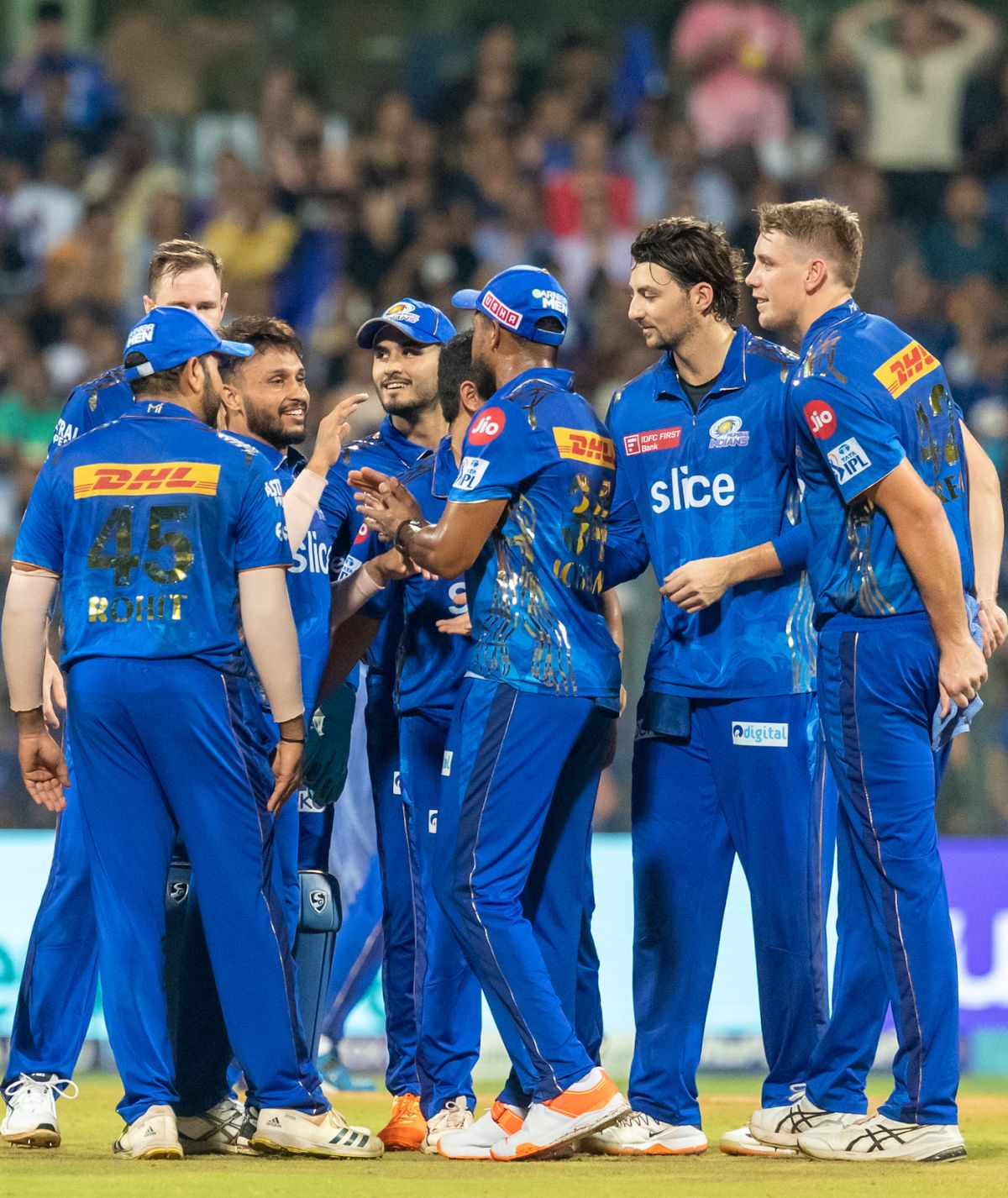 Akash Madhwal Picked Up The First Wicket For Mumbai Indians 