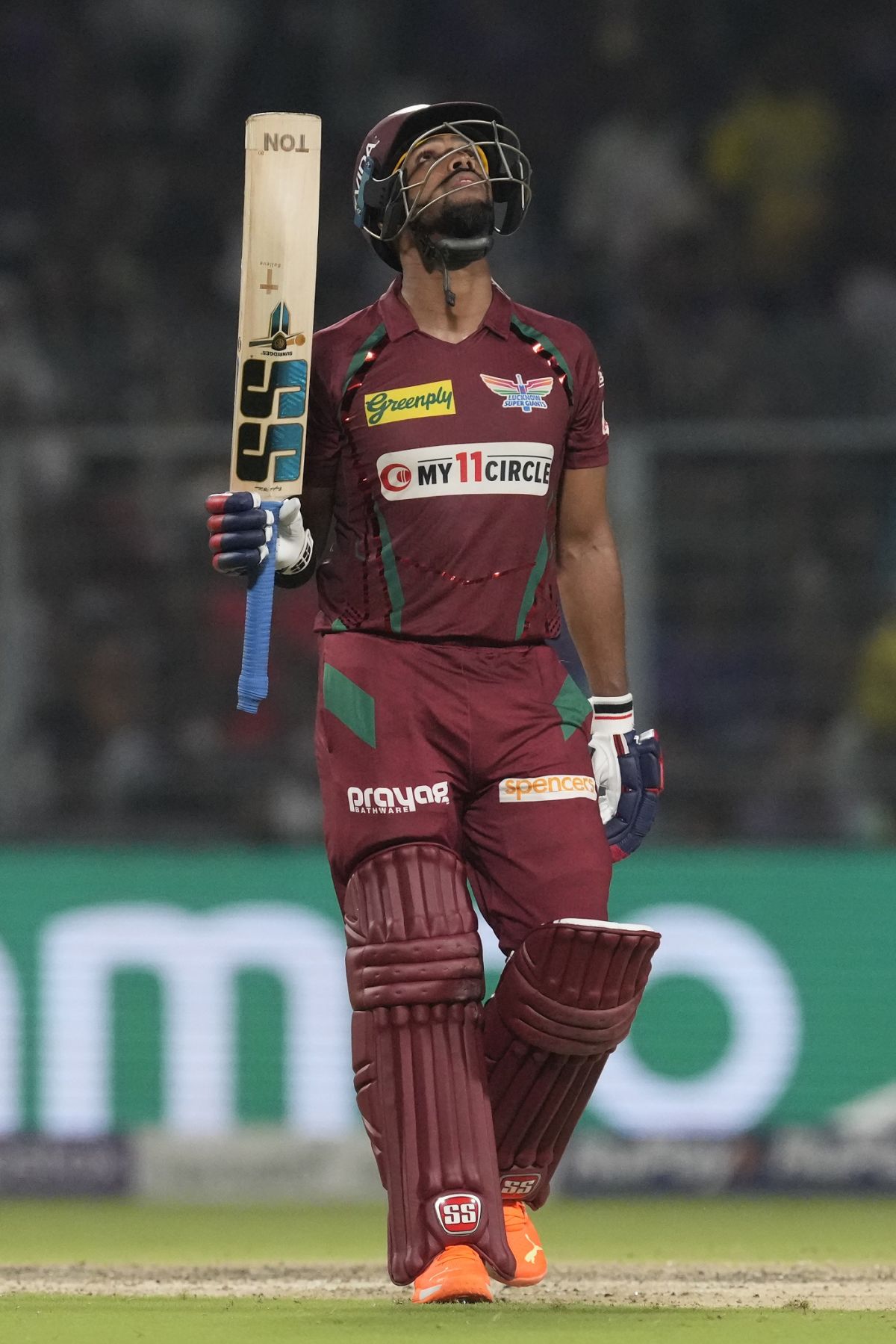 Nicholas Pooran hit a 28ball fifty