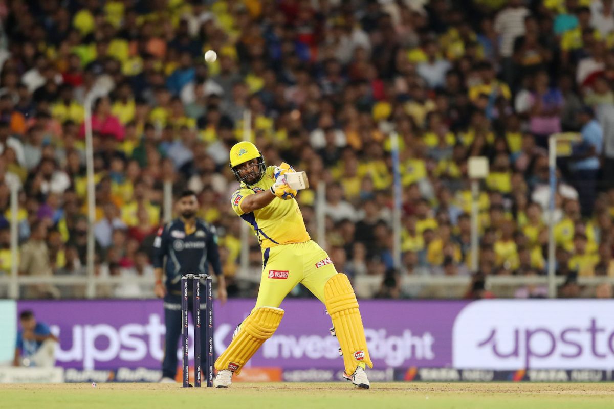 Ambati Rayudu, playing his farewell IPL game, scored an eight-ball 19, Chennai Super Kings vs Gujarat Titans, IPL 2023 final, Ahmedabad, May 29, 2023
