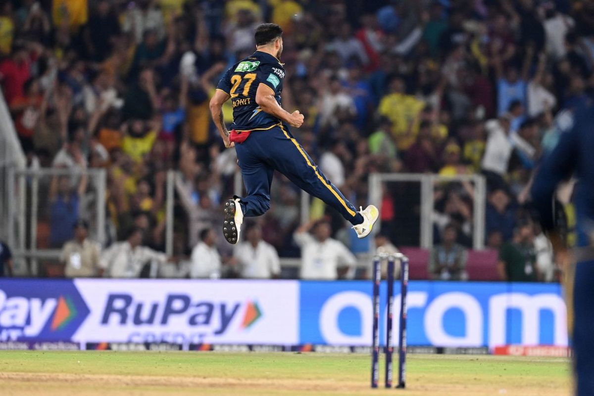 Mohit Sharma got rid of Ambati Rayudu and MS Dhoni off consecutive deliveries, Chennai Super Kings vs Gujarat Titans, IPL 2023 final, Ahmedabad, May 29, 2023