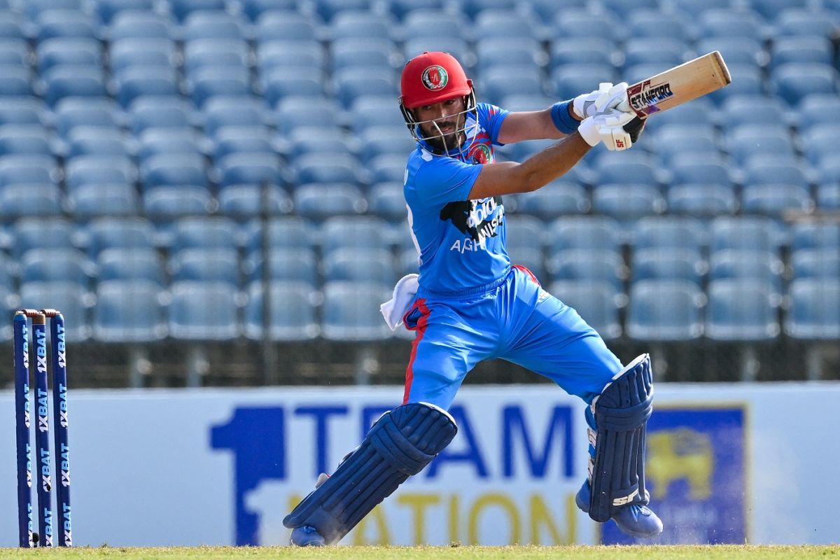 Ibrahim Zadran Brought Up A 69 Ball Half Century