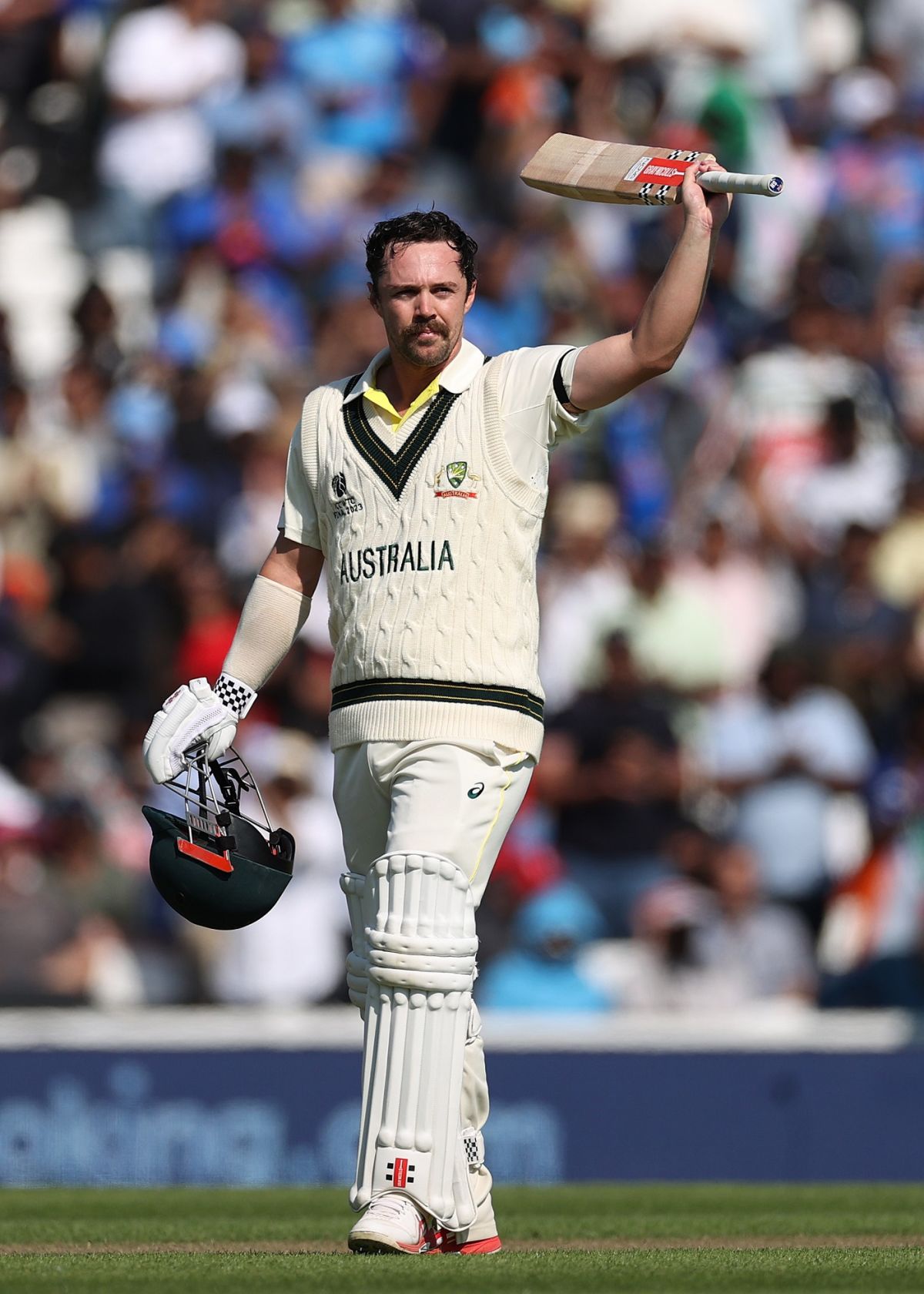 Travis Head Celebrates His Century ESPNcricinfo