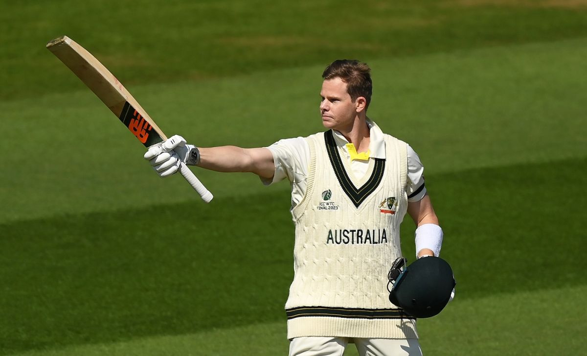 Test century No. 31 for Steven Smith, Australia vs India, WTC final, 2nd day, The Oval, London, June 8, 2023 