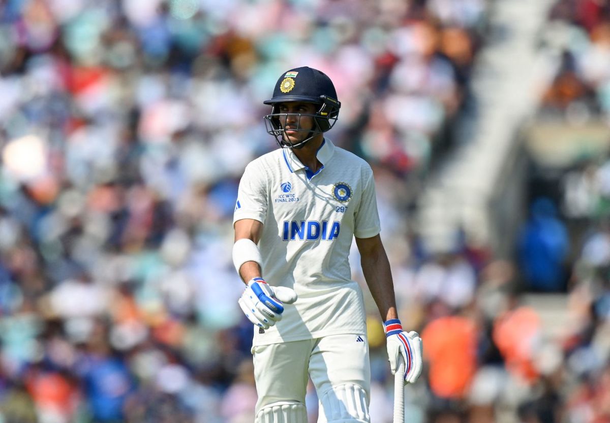 shubman-gill-was-dismissed-on-the-stroke-of-tea-espncricinfo