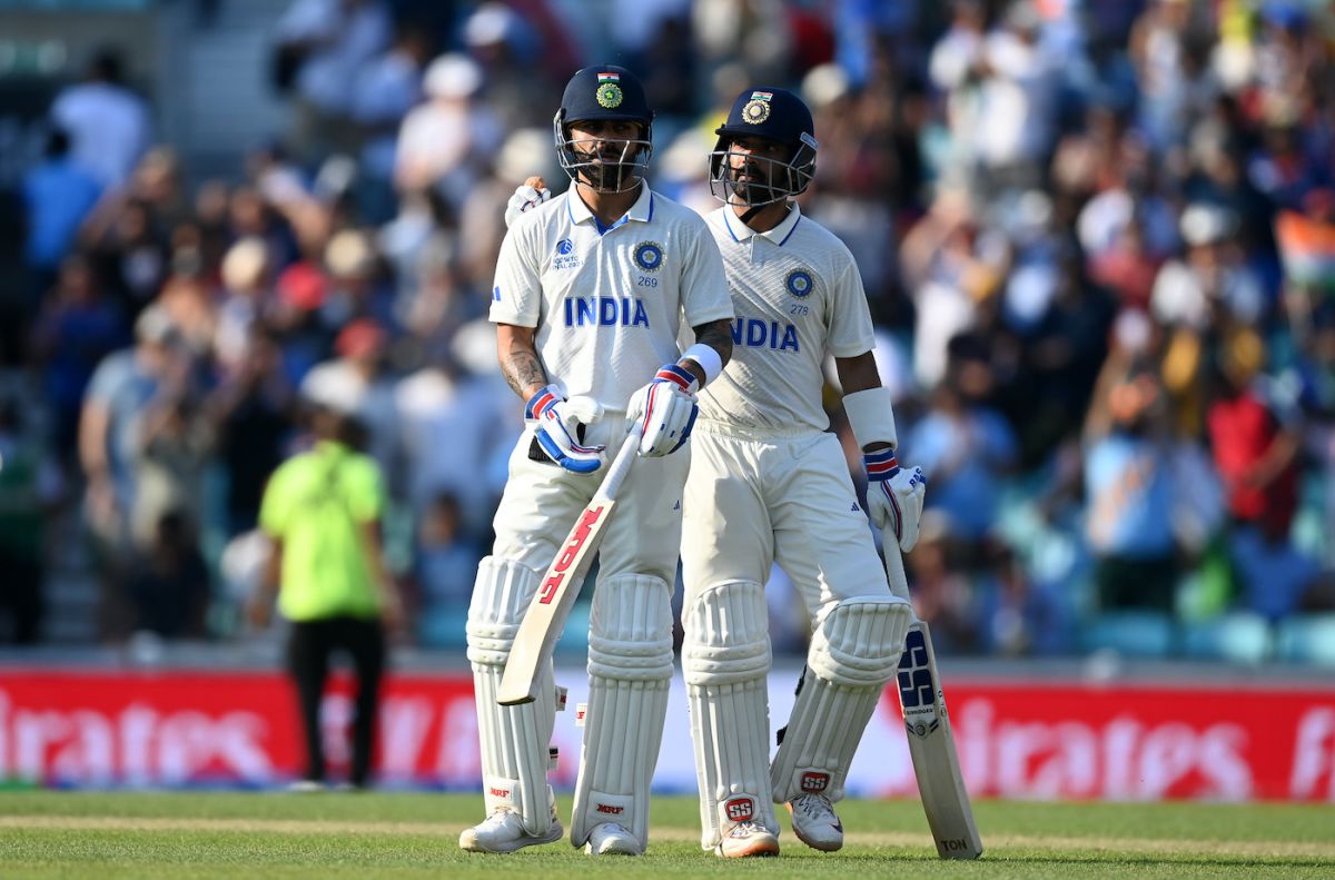 Ajinkya Rahane has Virat Kohli's back, Australia vs India, WTC final, 4th Day, The Oval, London, June 10, 2023