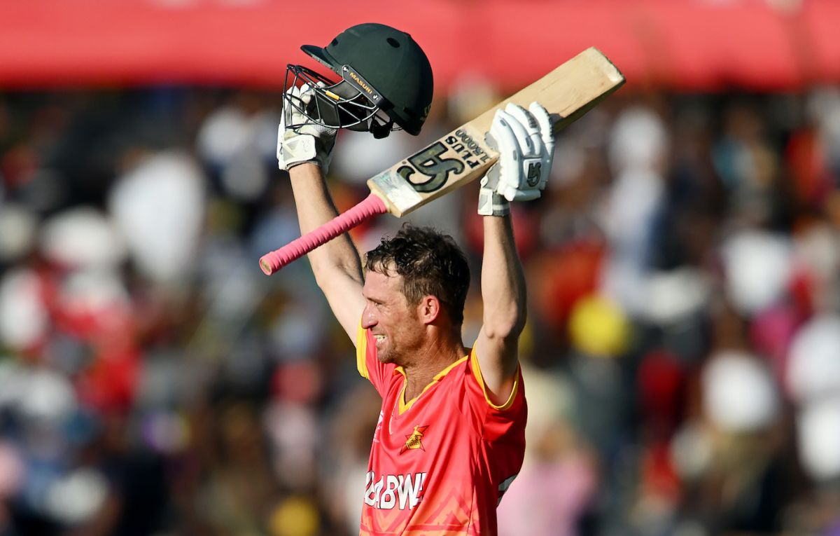 Sean Williams Finished With 102* Off 70, Scoring The Fastest ODI ...