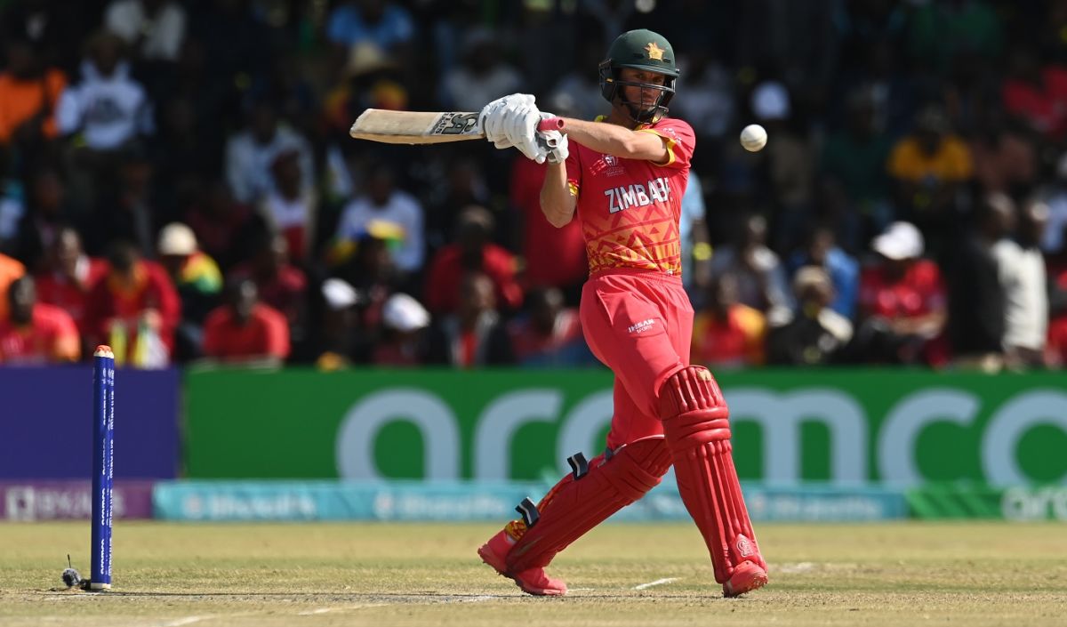 Sean Williams Made His Third Hundred Of The World Cup Qualifier 5094