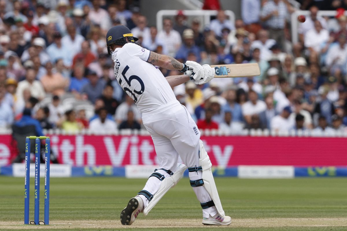 Ben Stokes heaves the ball leg side | ESPNcricinfo.com