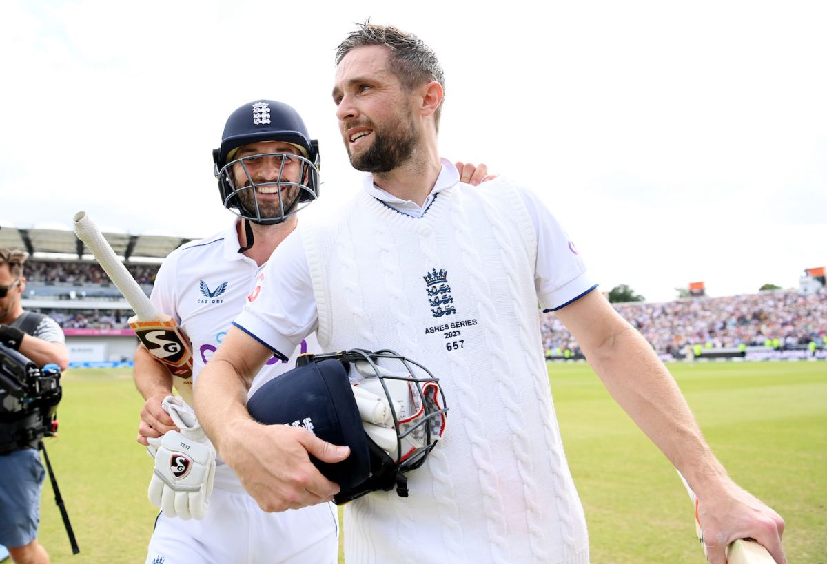 Pat Cummins And Ben Stokes At The Presentation Ceremony | ESPNcricinfo.com