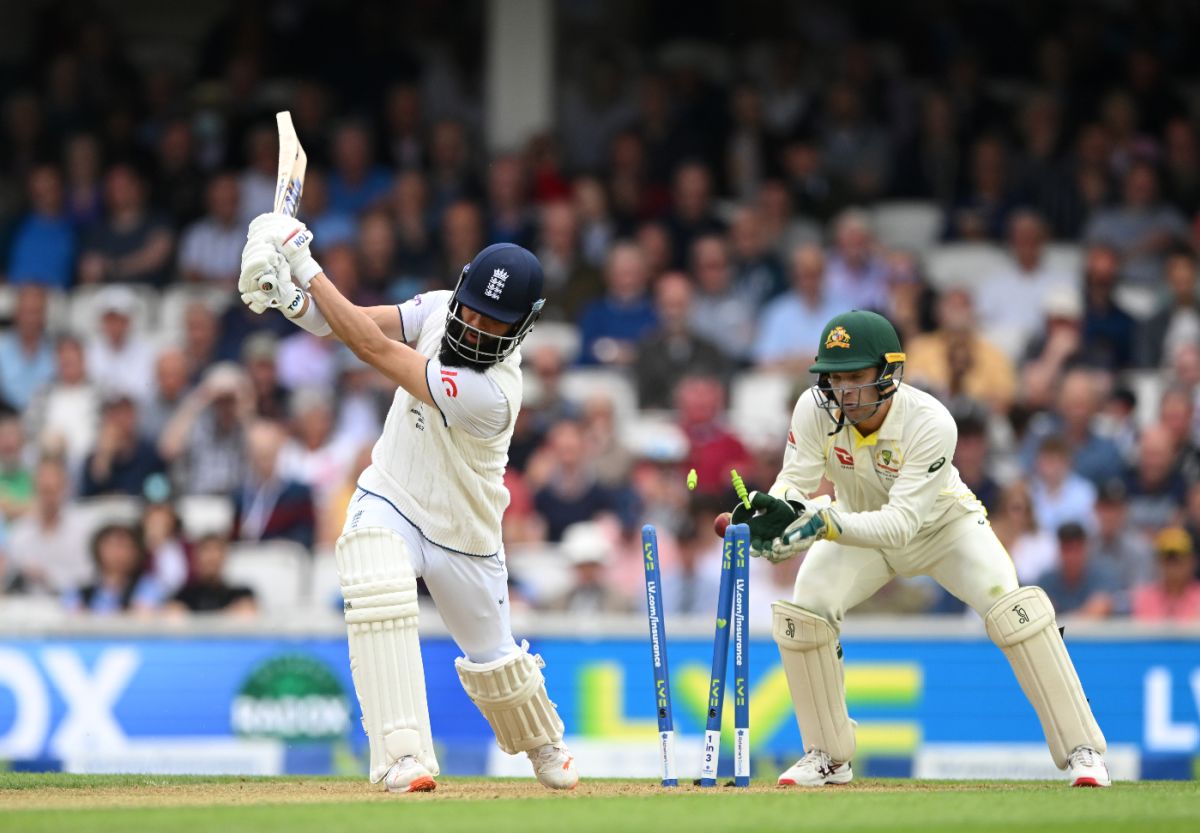 Ben Stokes was bowled by Mitchell Starc for 3 | ESPNcricinfo.com