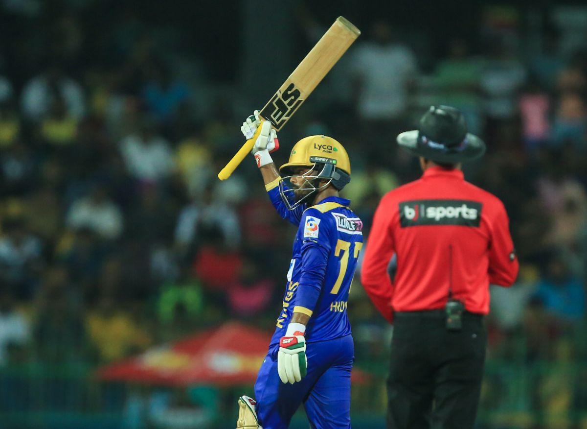 Towhid Hridoy top scored with a 39-ball 54, Colombo Strikers vs Jaffna Kings, LPL 2023, July 30, 2023