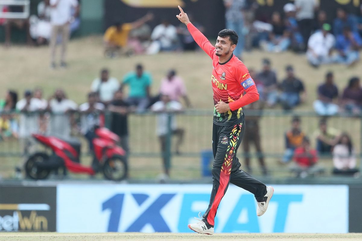 Mujeeb Ur Rahman Celebrates A Wicket | ESPNcricinfo.com