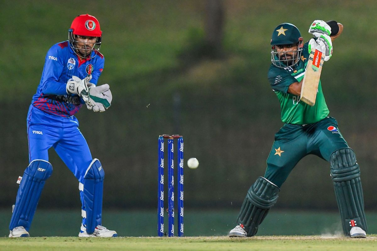 Babar Azam wasn't always comfortable against spin, Afghanistan vs Pakistan, 2nd ODI, Hambantota, August 24, 2023