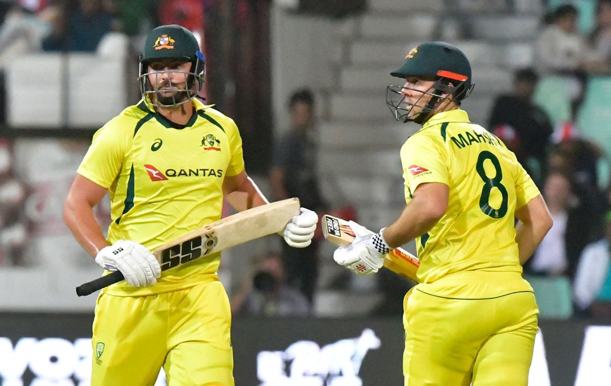 Mitchell Marsh plundered 92 off 49 balls