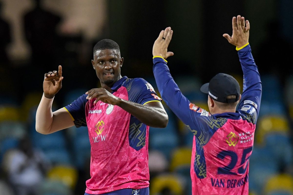 Alick Athanaze notched up his maiden CPL halfcentury