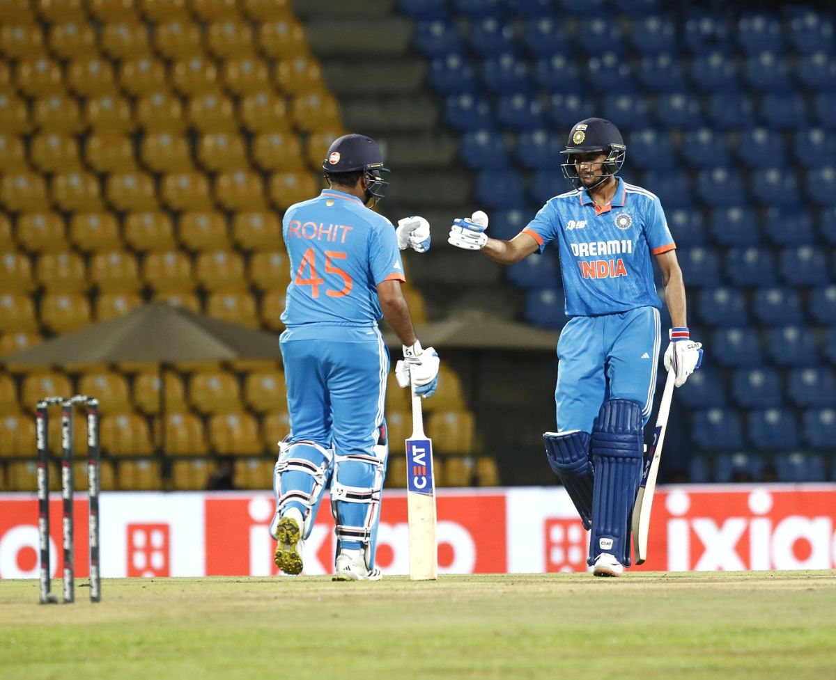 Rohit Sharma and Shubman Gill raced to a 100-run stand inside 14 overs, India vs Nepal, Asia Cup, Pallekele, September 4, 2023