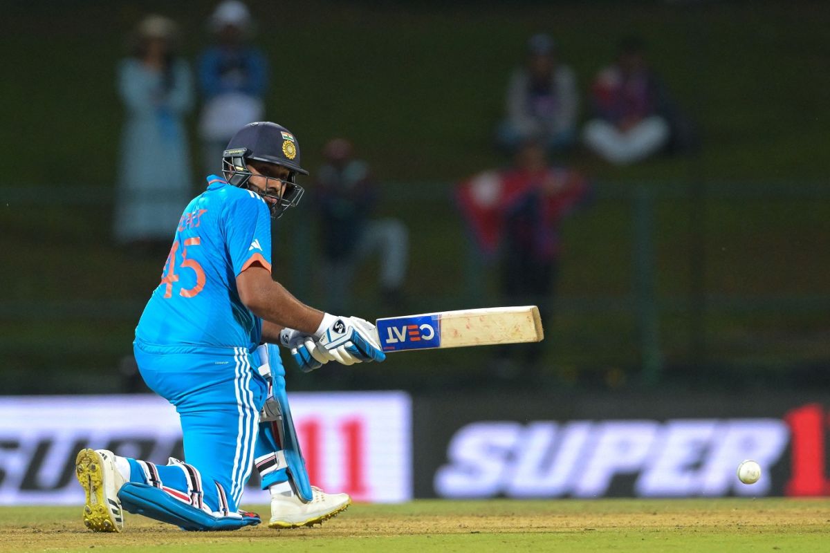 Rohit Sharma Played A Rare Reverse-sweep | ESPNcricinfo.com