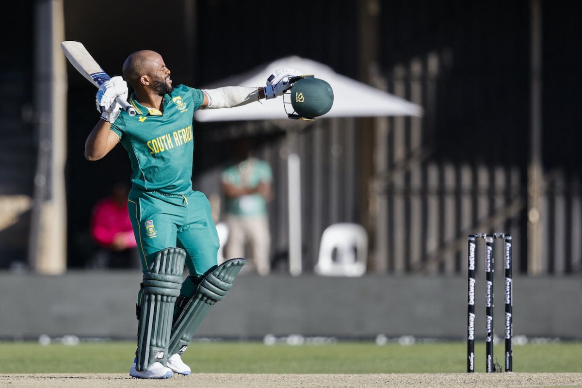 Temba Bavuma Carried His Bat On A Tough Pitch | ESPNcricinfo.com