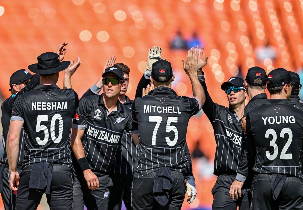 New Zealand struck at regular intervals in the first third of the England innings, England vs New Zealand, World Cup, Ahmedabad, October 5, 2023